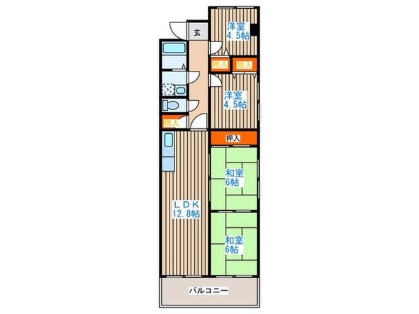 パサ－ジュ発寒の物件間取画像